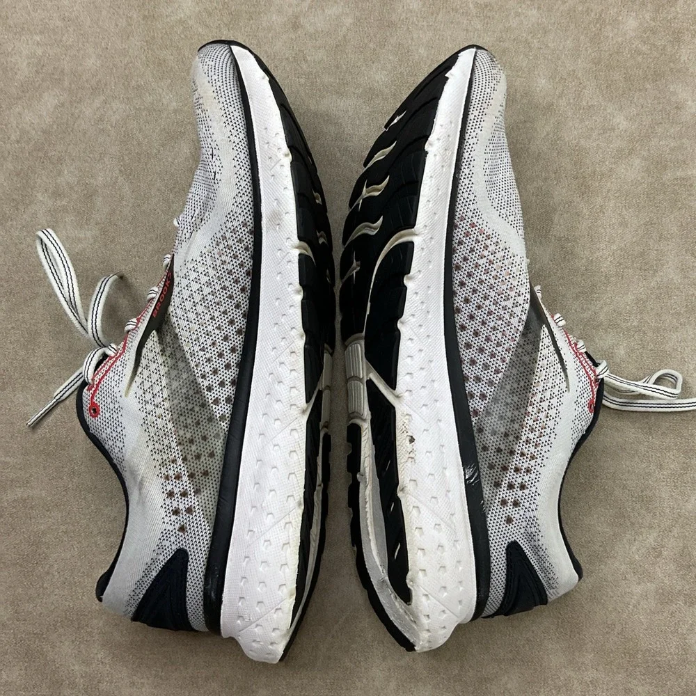 Brooks Glycerin 18 Running Shoe Gray Black Sz 10 Comfort Walking‎ - Picture 6 of 11